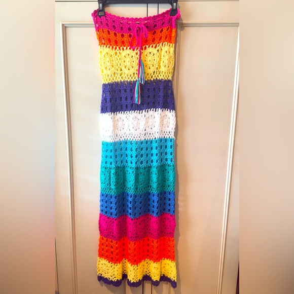 SummerHaus Rainbow Knit dress. Brand New. NWOT… Gorgeous! - Picture 5 of 5